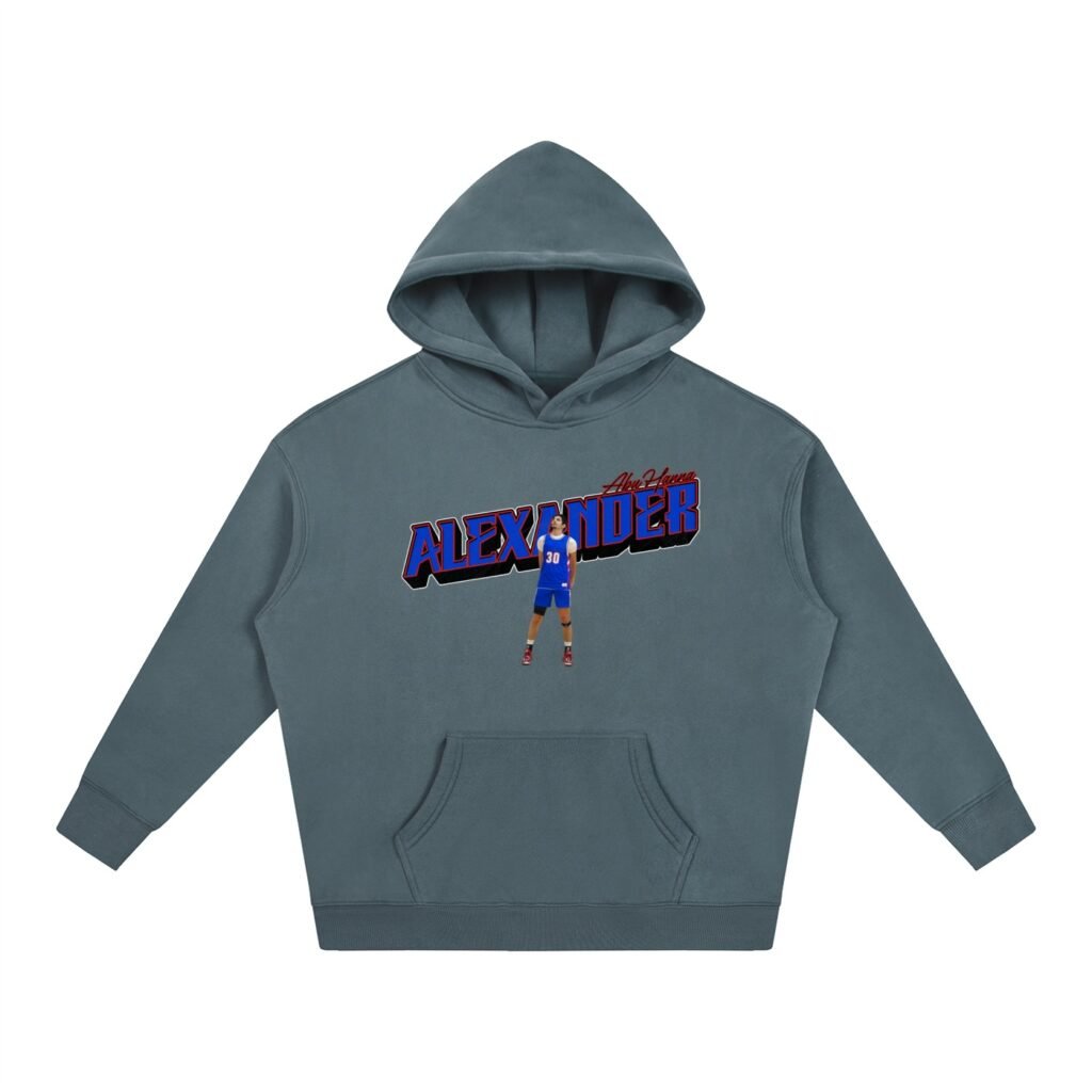 Alexander Abu Hanna Oversize Fleeced Hoodie