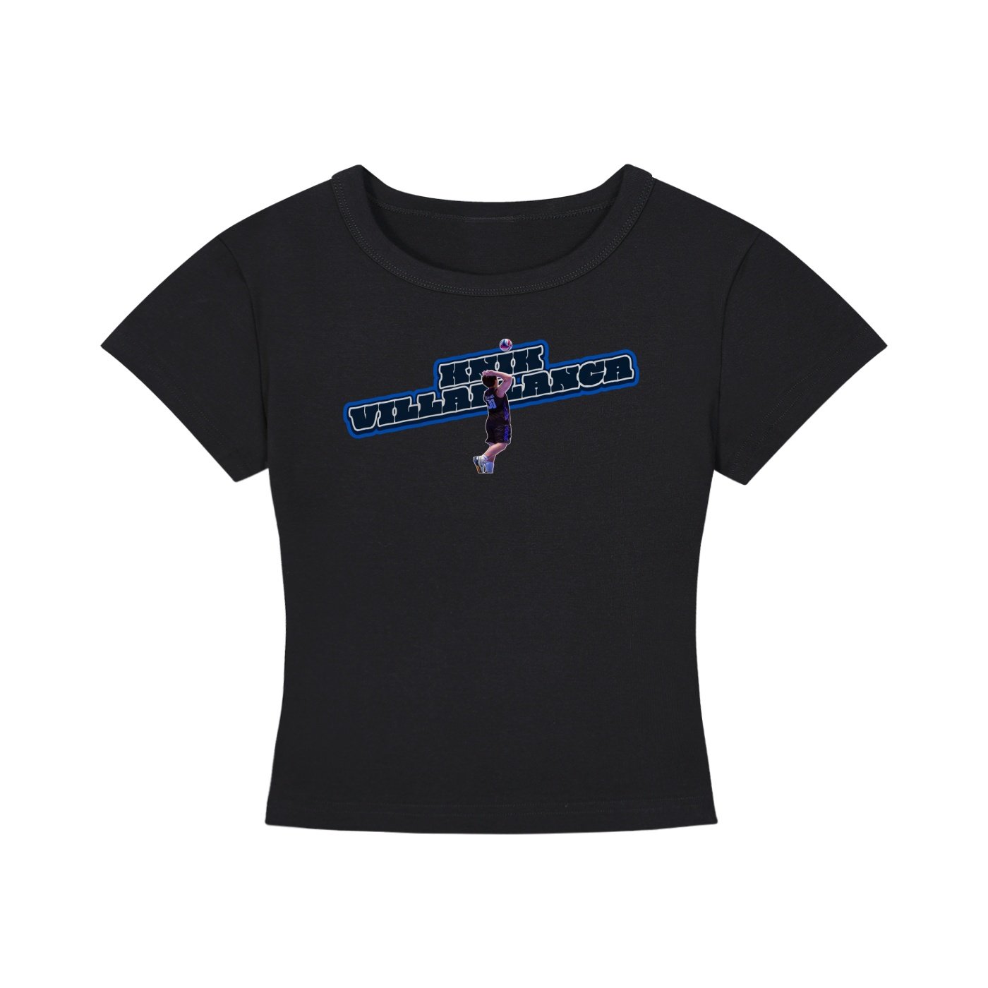 Knik Villablanca Jr Women's CropTop - Image 1