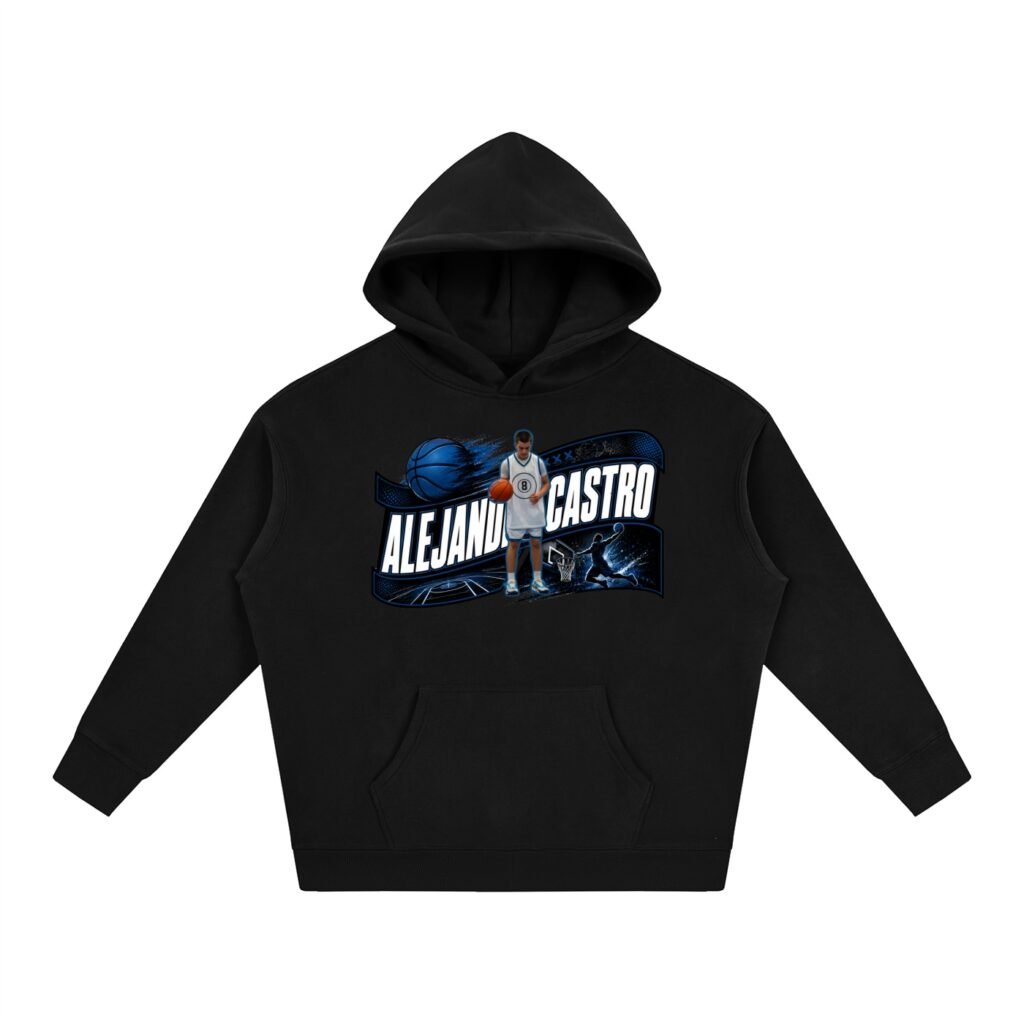 Alejandro Castro Oversize Fleeced Hoodie