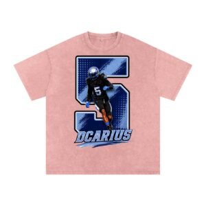 Dcarius Davis Snow Washed Oversized TEE - Image 5