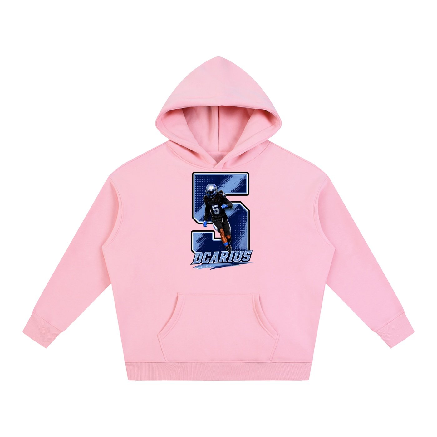 Dcarius Davis Oversize Fleeced Hoodie - Image 5
