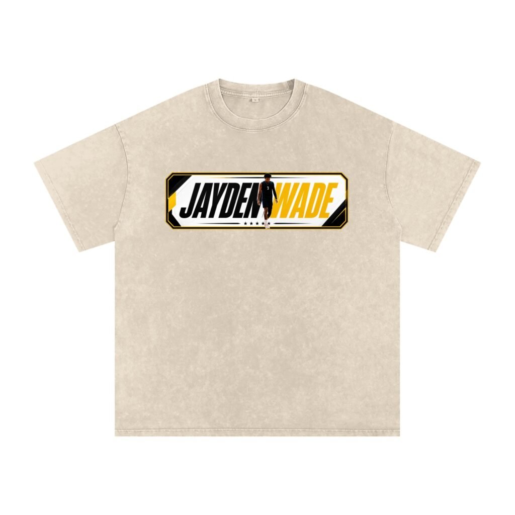 Jayden Wade Snow Washed Oversized TEE