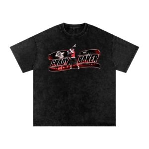 Grady Baker Snow Washed Oversized TEE - Image 1