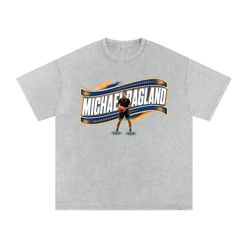 Michael Ragland Snow Washed Oversized TEE