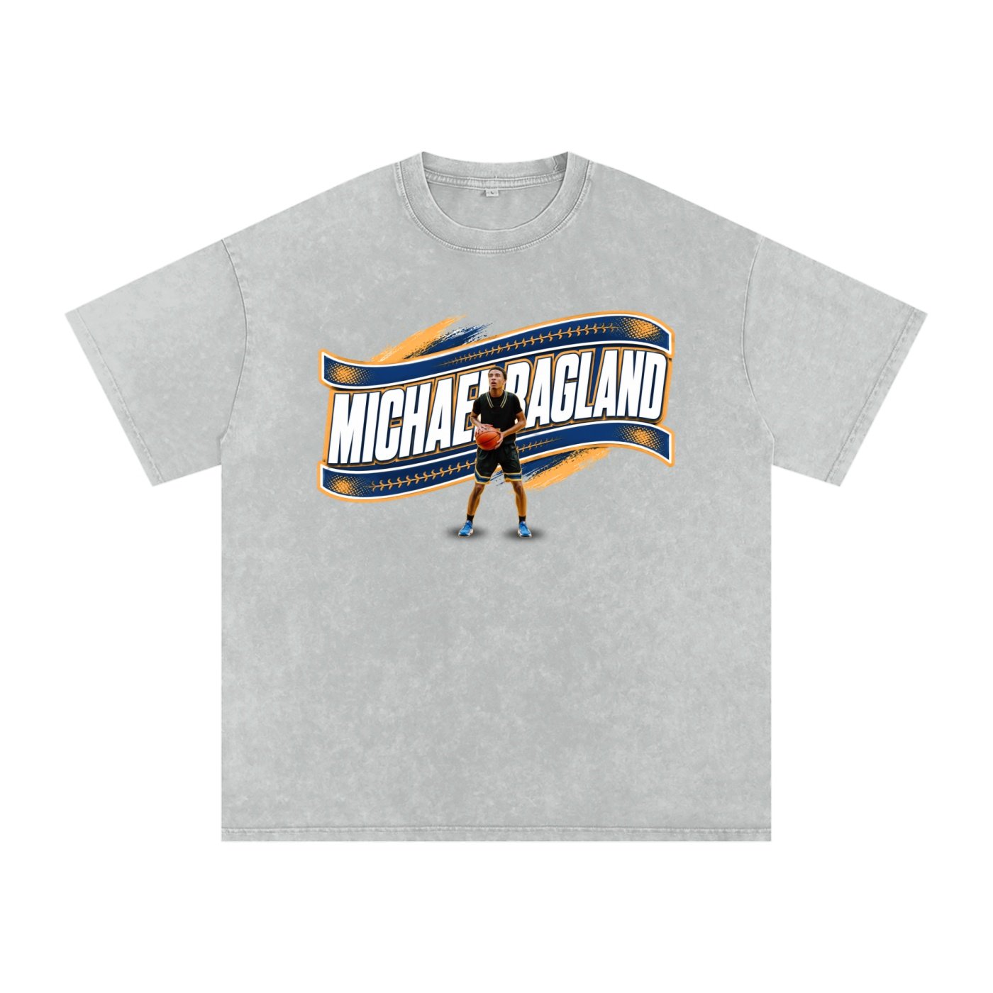 Michael Ragland Snow Washed Oversized TEE - Image 3