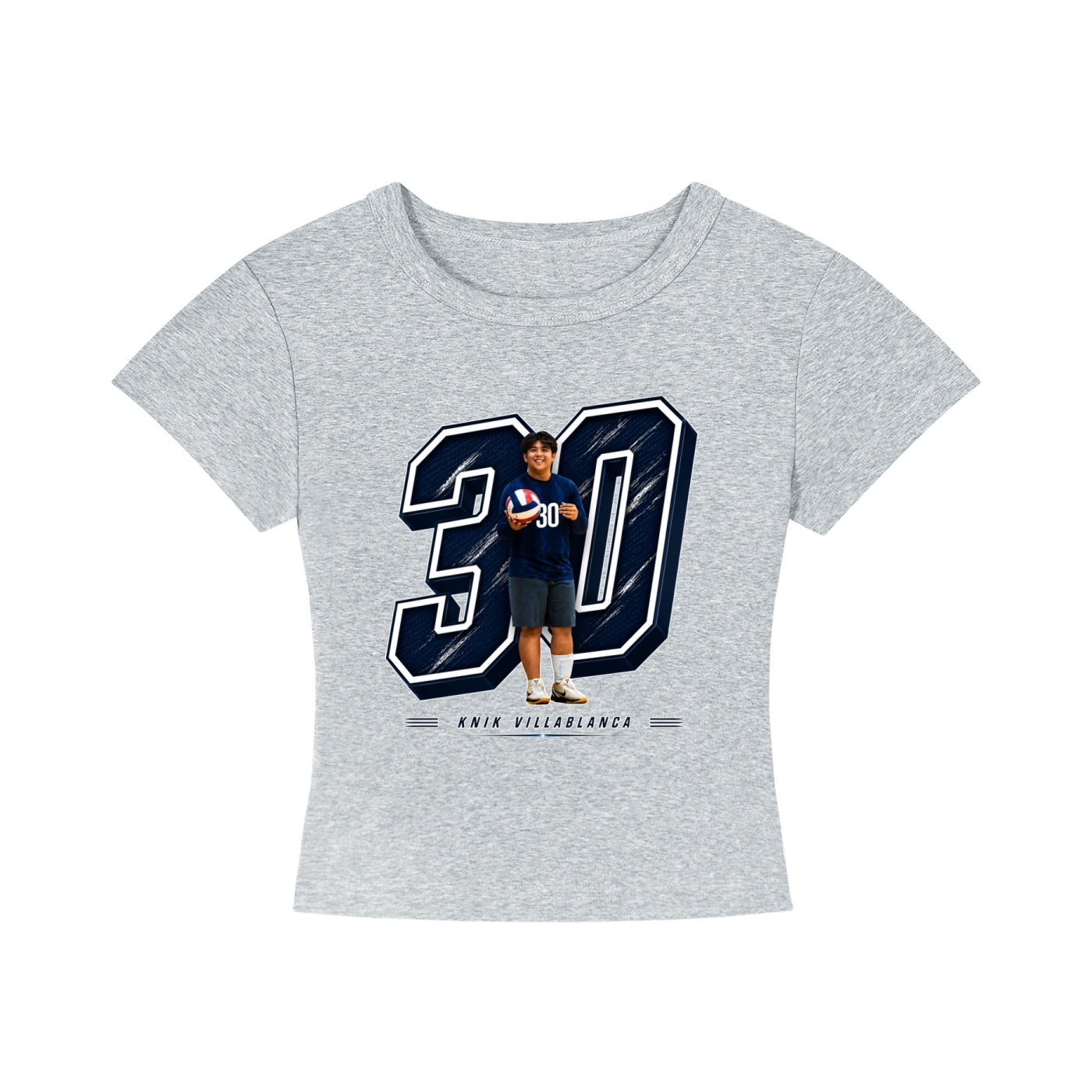 Knik Villablanca Jr Women's CropTop - Image 3