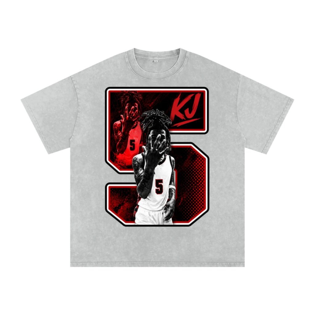 KJ Agnew Snow Washed Oversized TEE