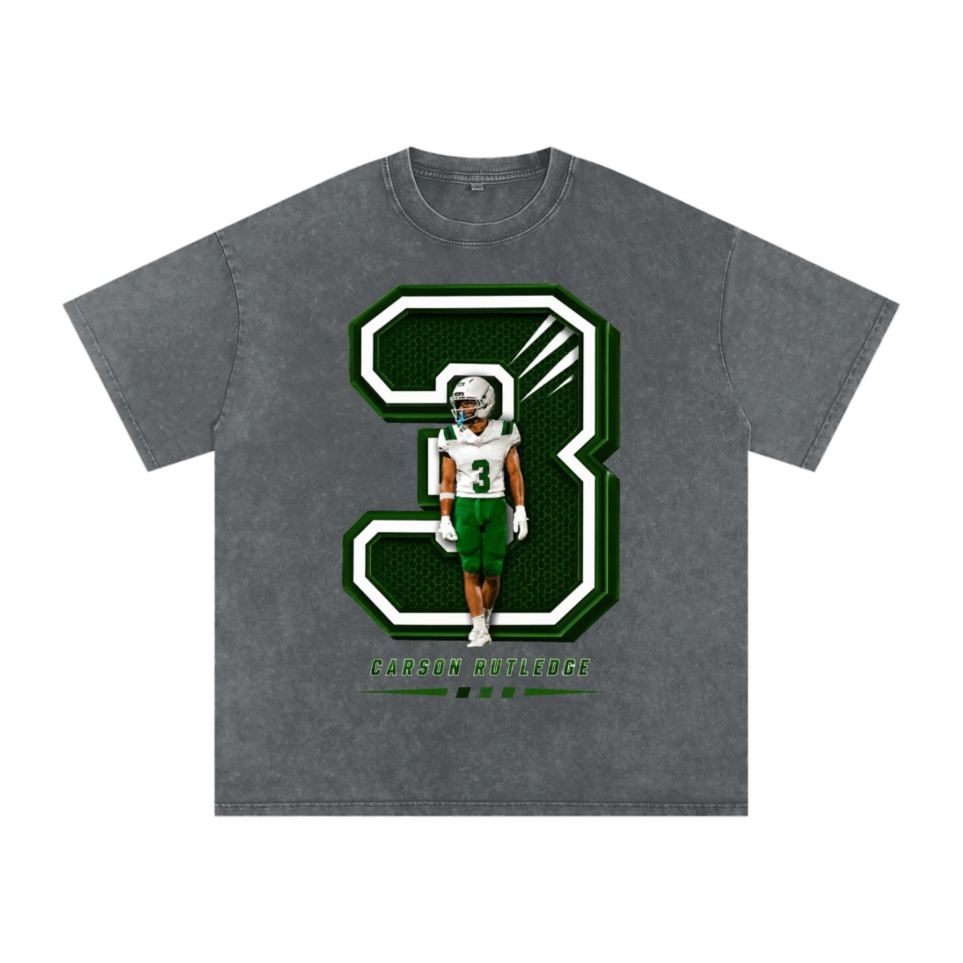 Carson Rutledge Snow Washed Oversized TEE - Image 4