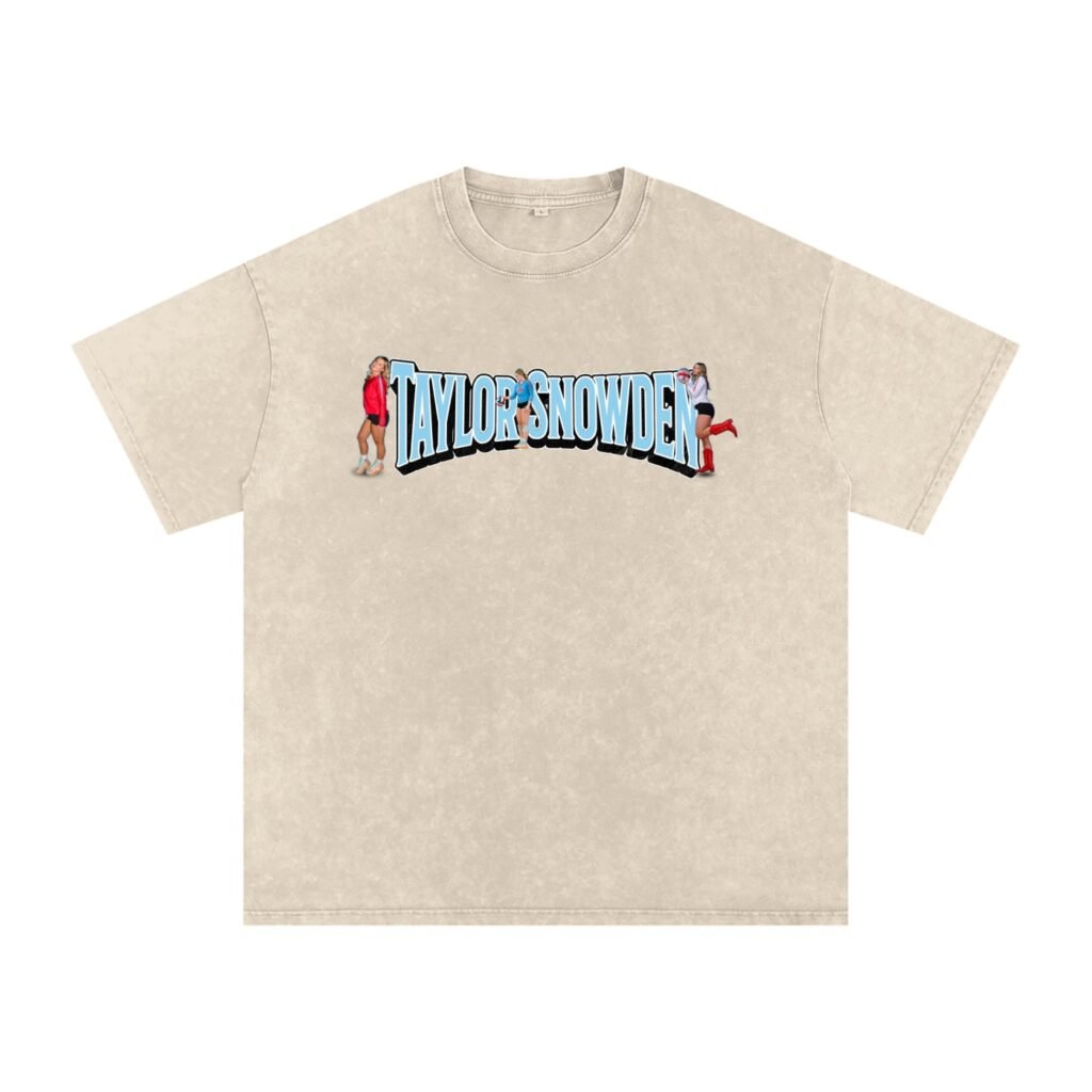 Taylor Snowden Snow Washed Oversized TEE