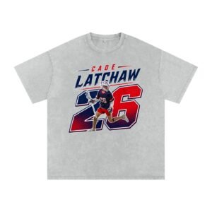 Cade Latchaw Snow Washed Oversized TEE - Image 3