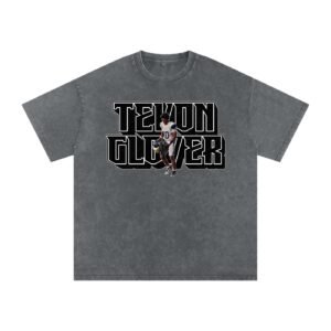 Tevon glover Snow Washed Oversized TEE - Image 4