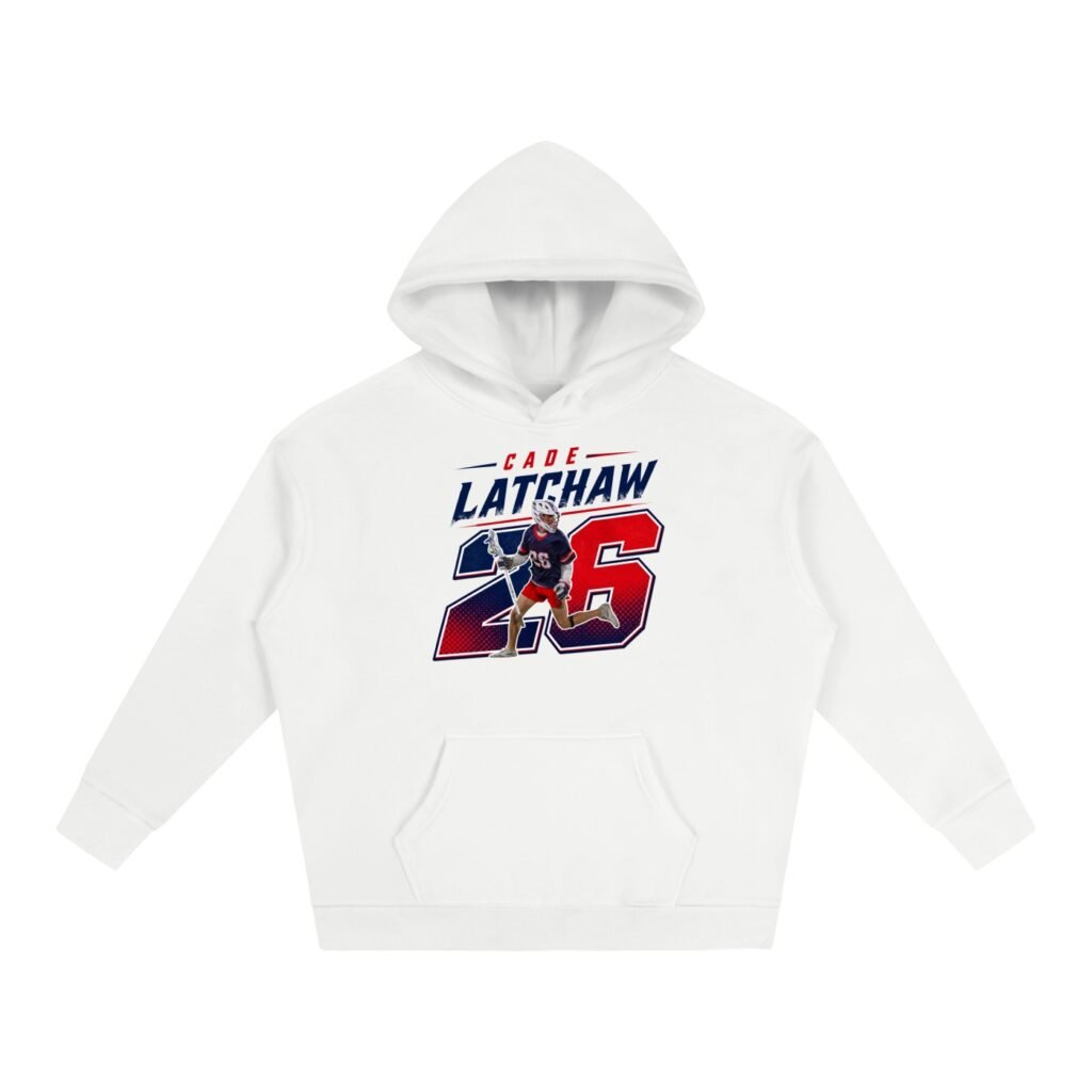 Cade Latchaw Oversize Fleeced Hoodie