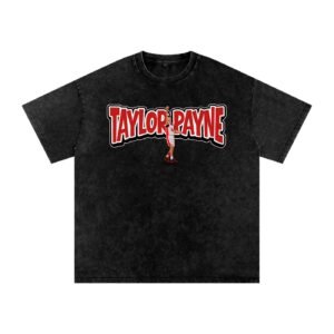 Taylor payne Snow Washed Oversized TEE - Image 1