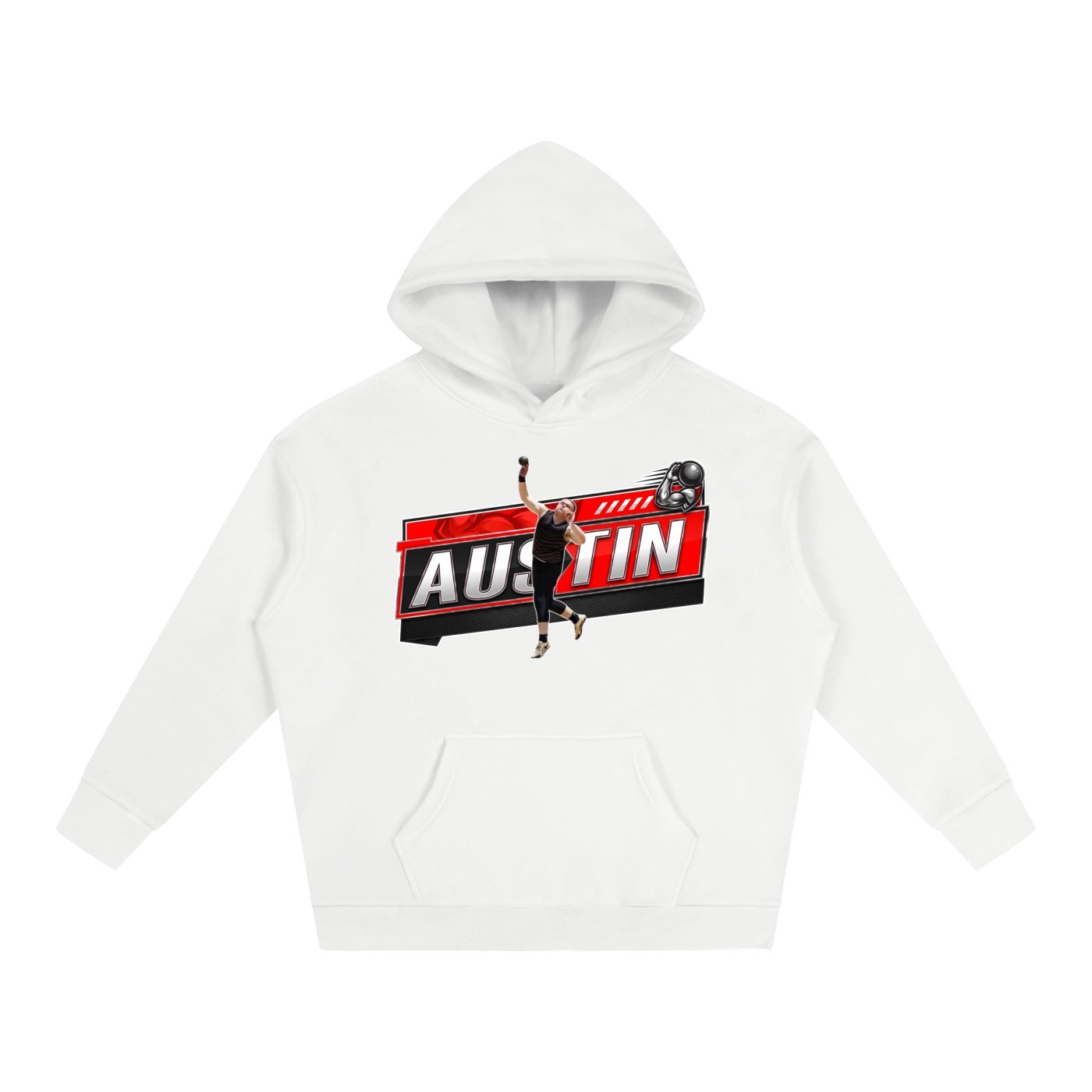 Austin Oversize Fleeced Hoodie - Image 2