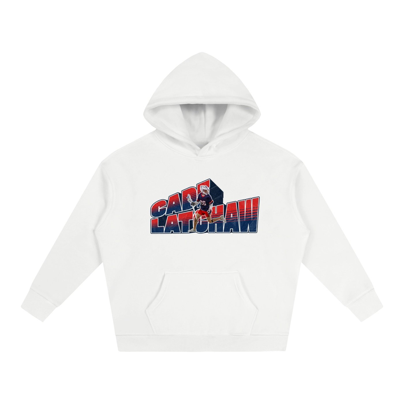 Cade Latchaw Oversize Fleeced Hoodie - Image 2