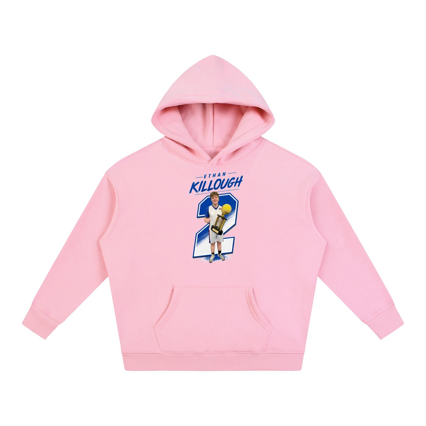 Ethan killough Oversize Fleeced Hoodie - Image 5