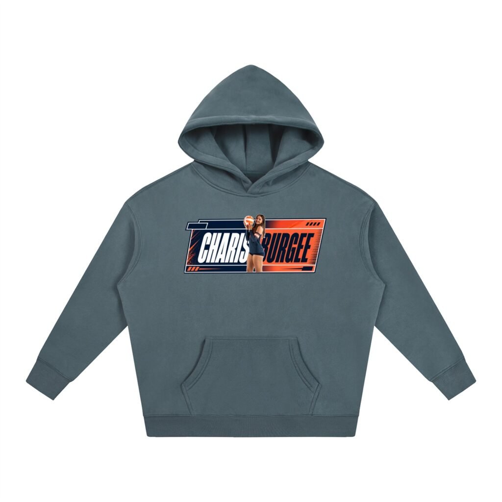 Charis Burge Oversize Fleeced Hoodie