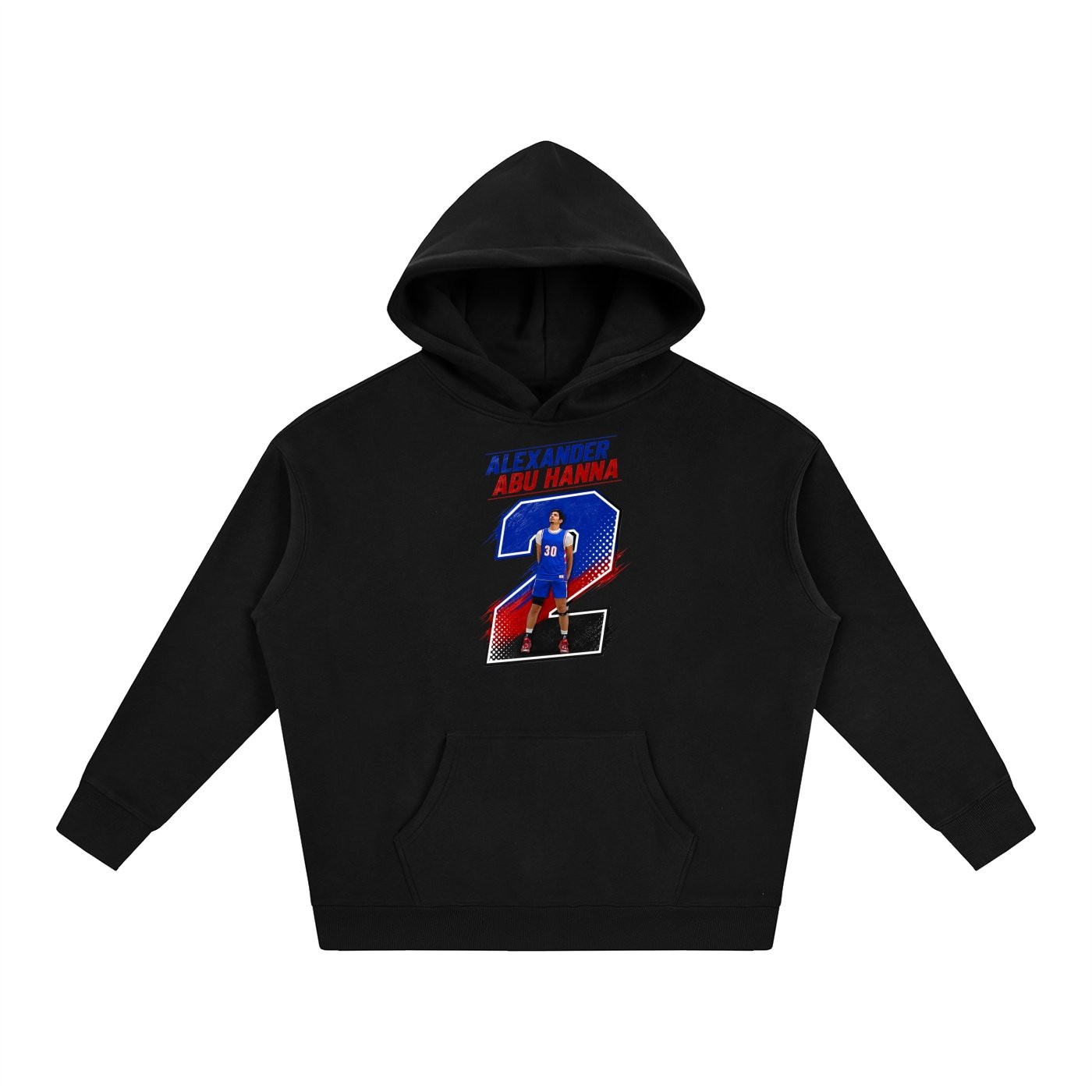 Alexander Abu Hanna Oversize Fleeced Hoodie - Image 1
