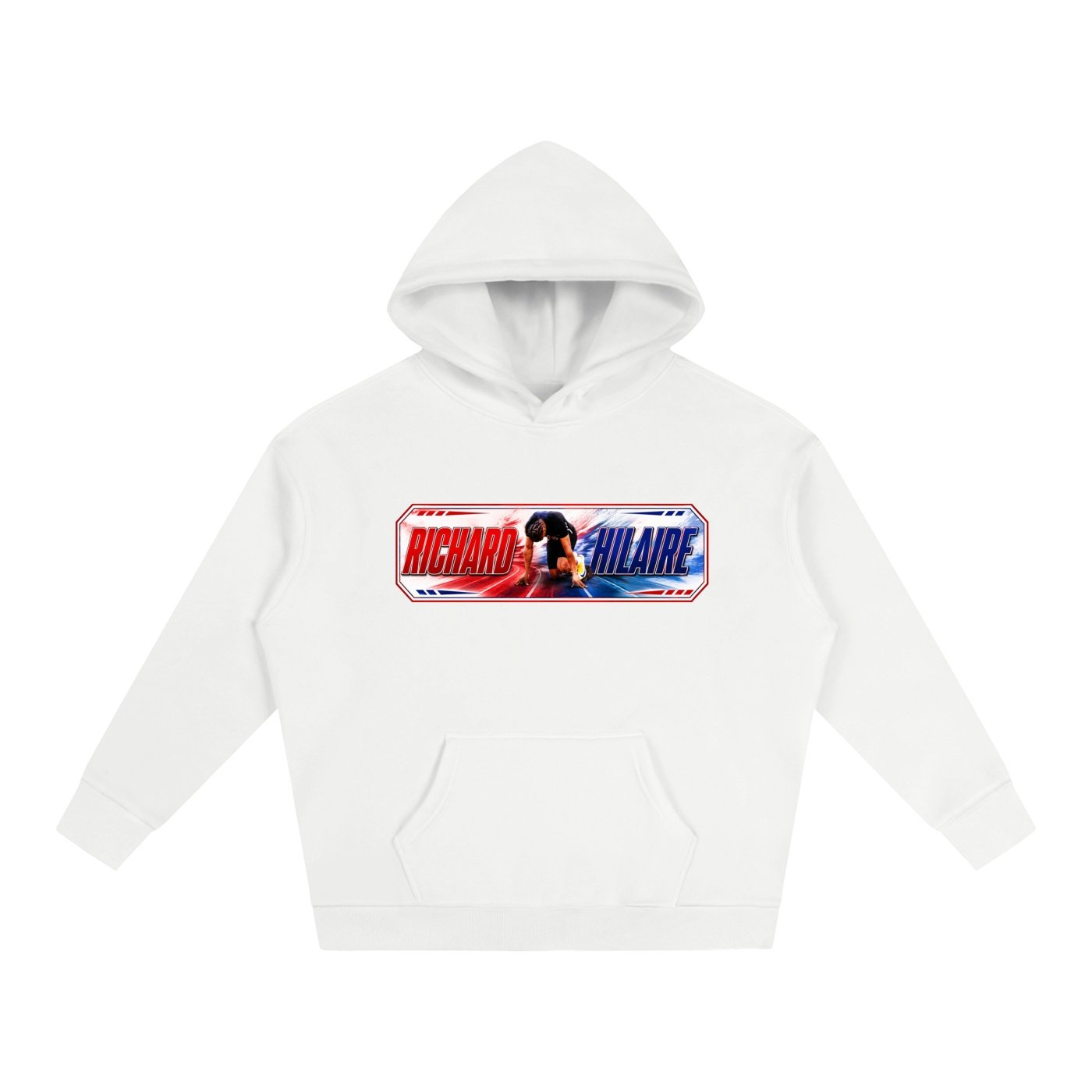 Richard Hilaire Oversize Fleeced Hoodie - Image 2