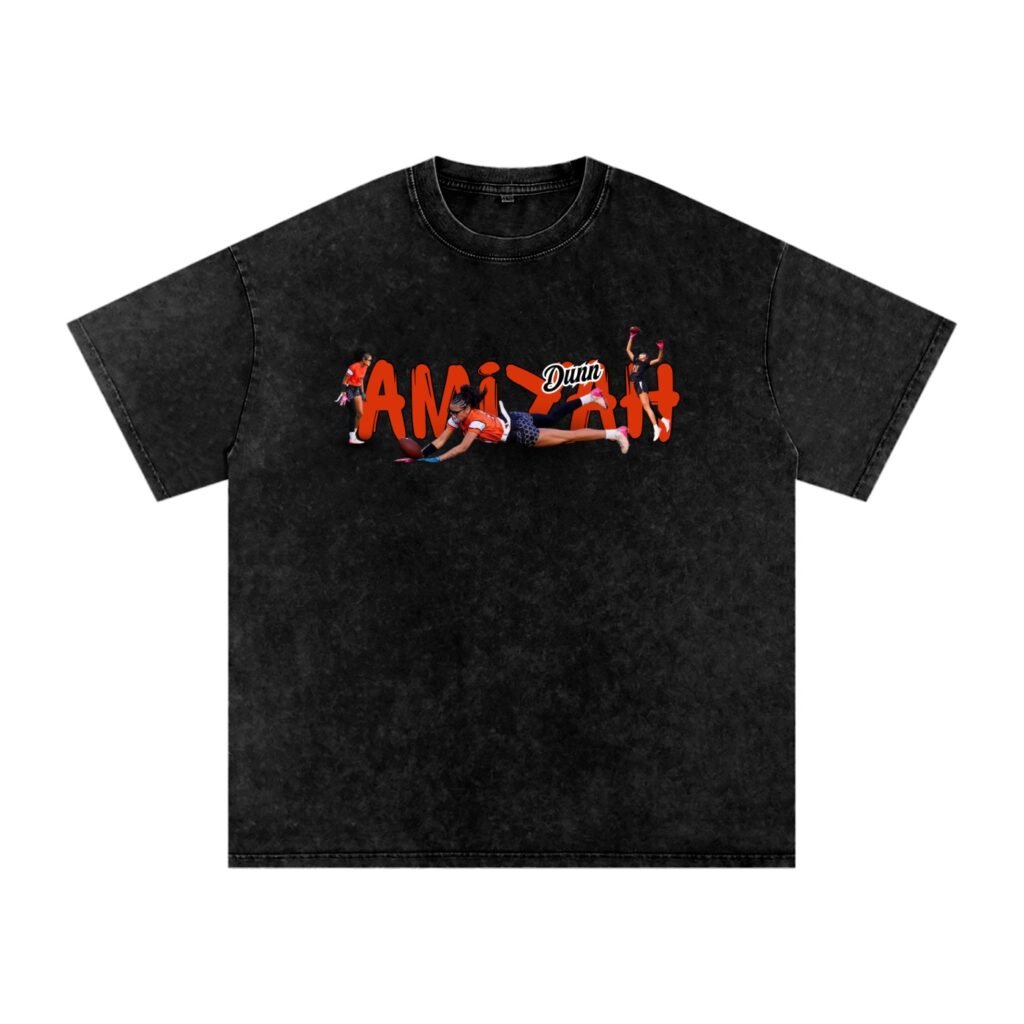 Amiyah Dunn Snow Washed Oversized TEE