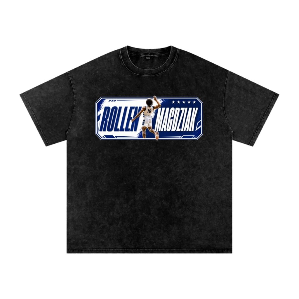 Rollen Magdziak Snow Washed Oversized TEE