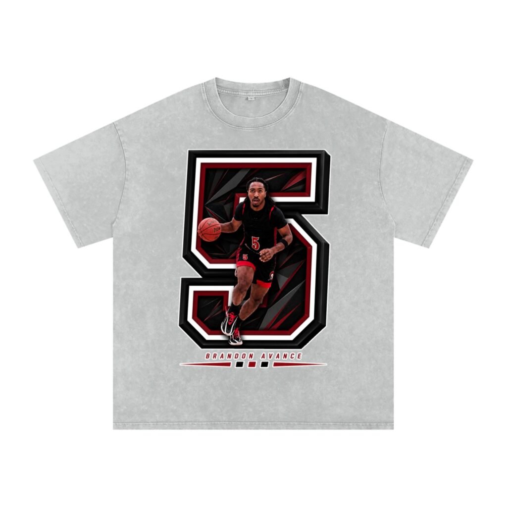 Brandon Avance Snow Washed Oversized TEE