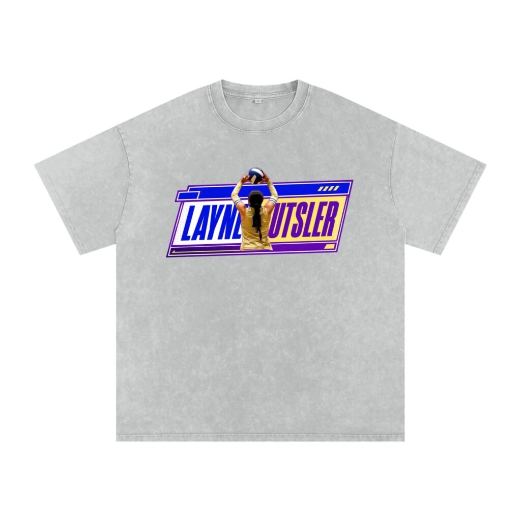 Layne Eutsler Snow Washed Oversized TEE