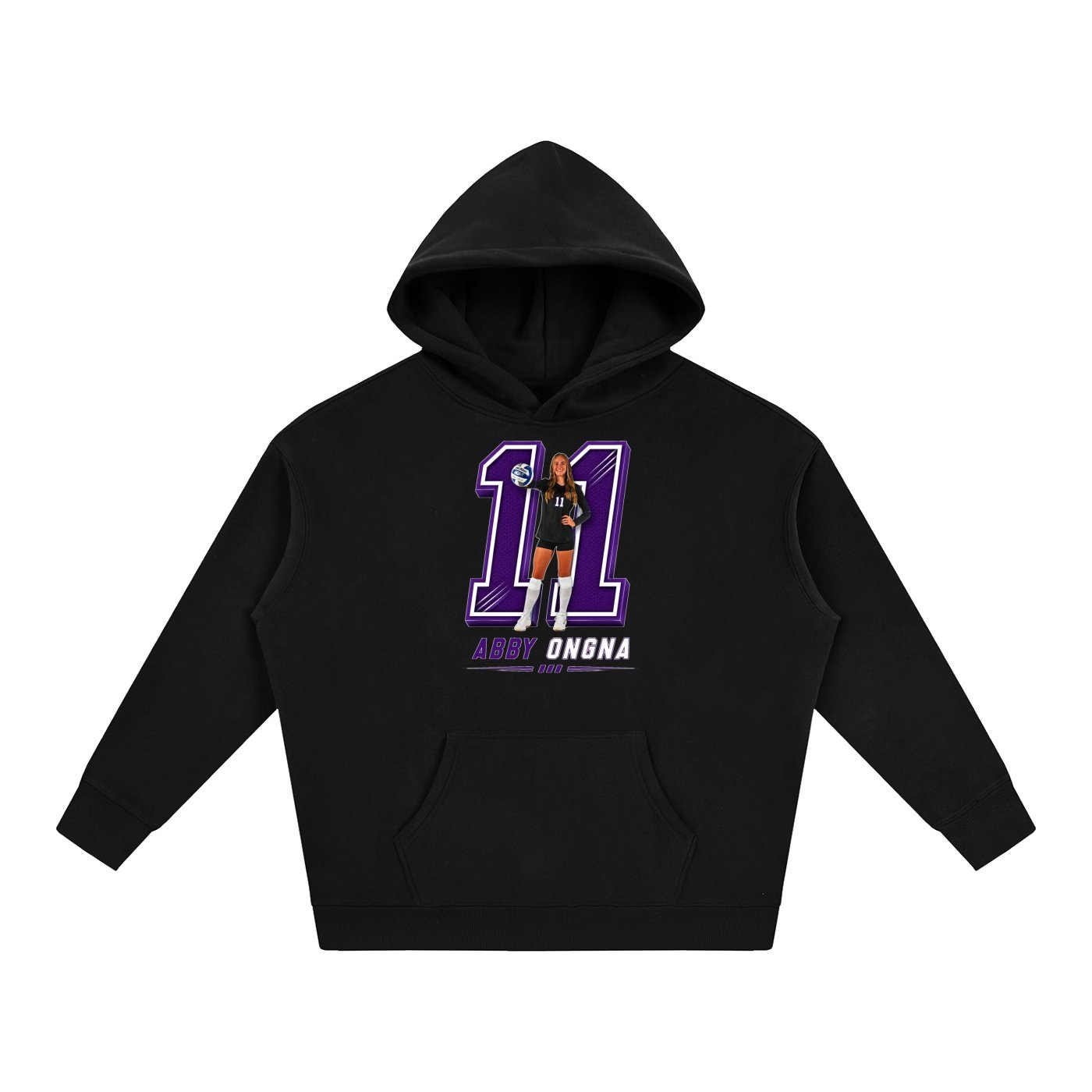 Abby Ongna Oversize Fleeced Hoodie - Image 1