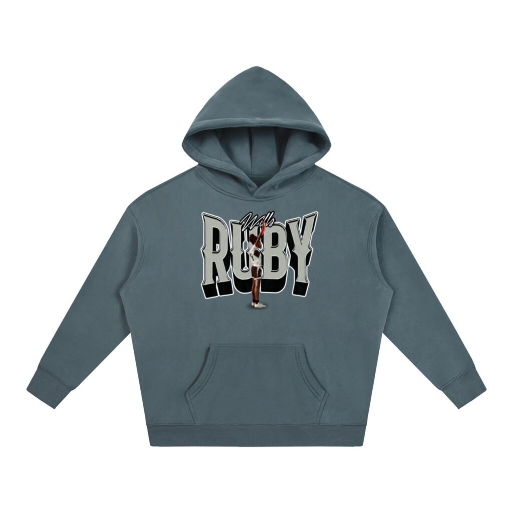 Ruby wills Oversize Fleeced Hoodie