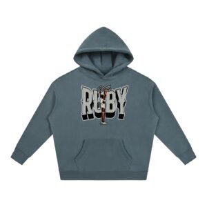 Ruby wills Oversize Fleeced Hoodie - Image 4