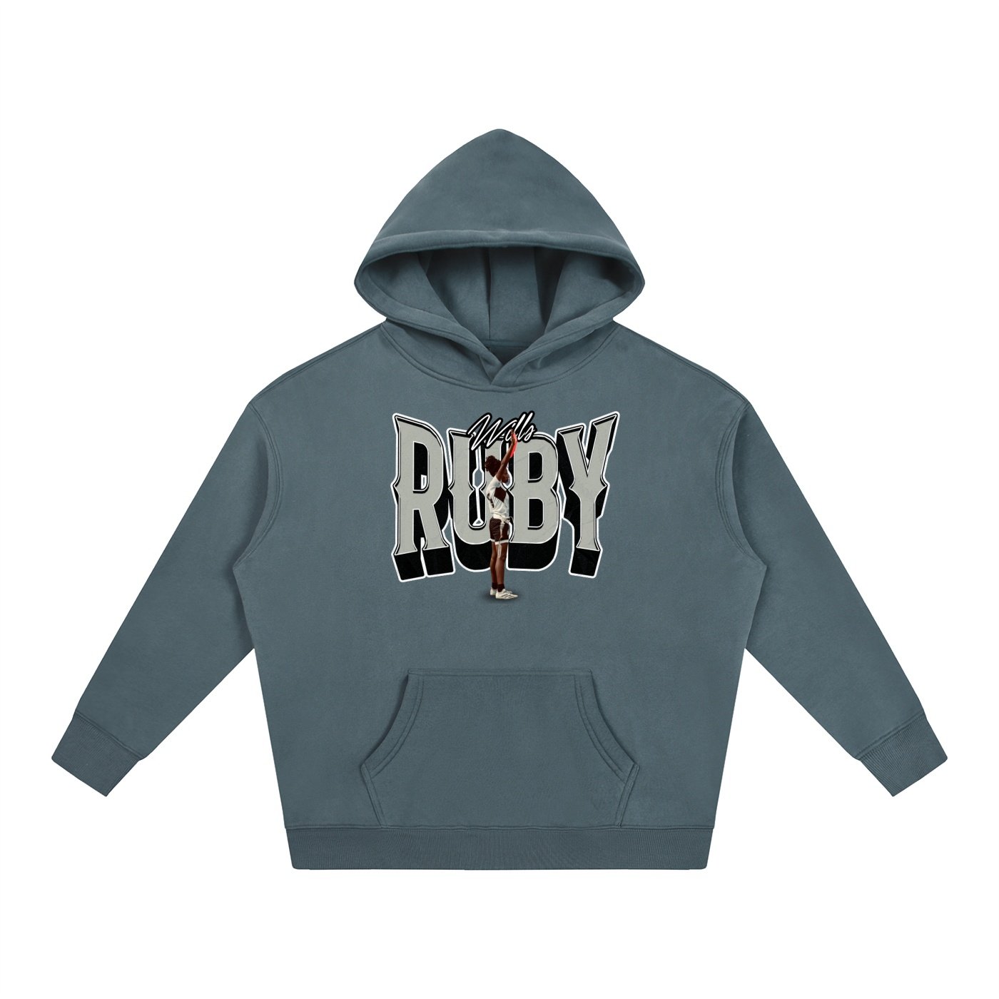 Ruby wills Oversize Fleeced Hoodie - Image 4
