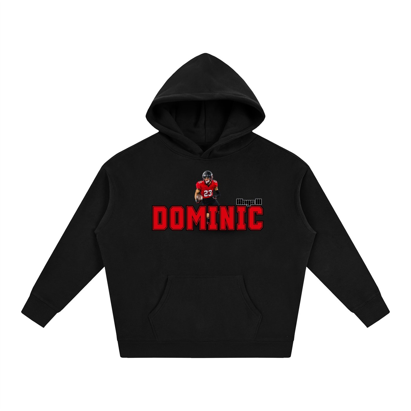 Dominic Mays III Oversize Fleeced Hoodie - Image 1