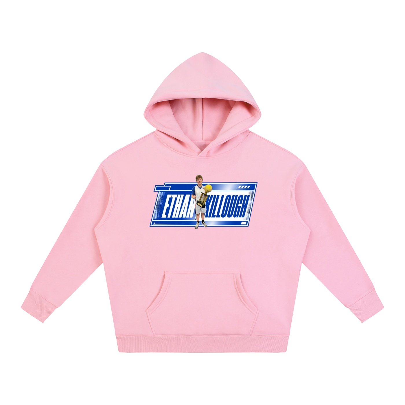 Ethan killough Oversize Fleeced Hoodie - Image 5