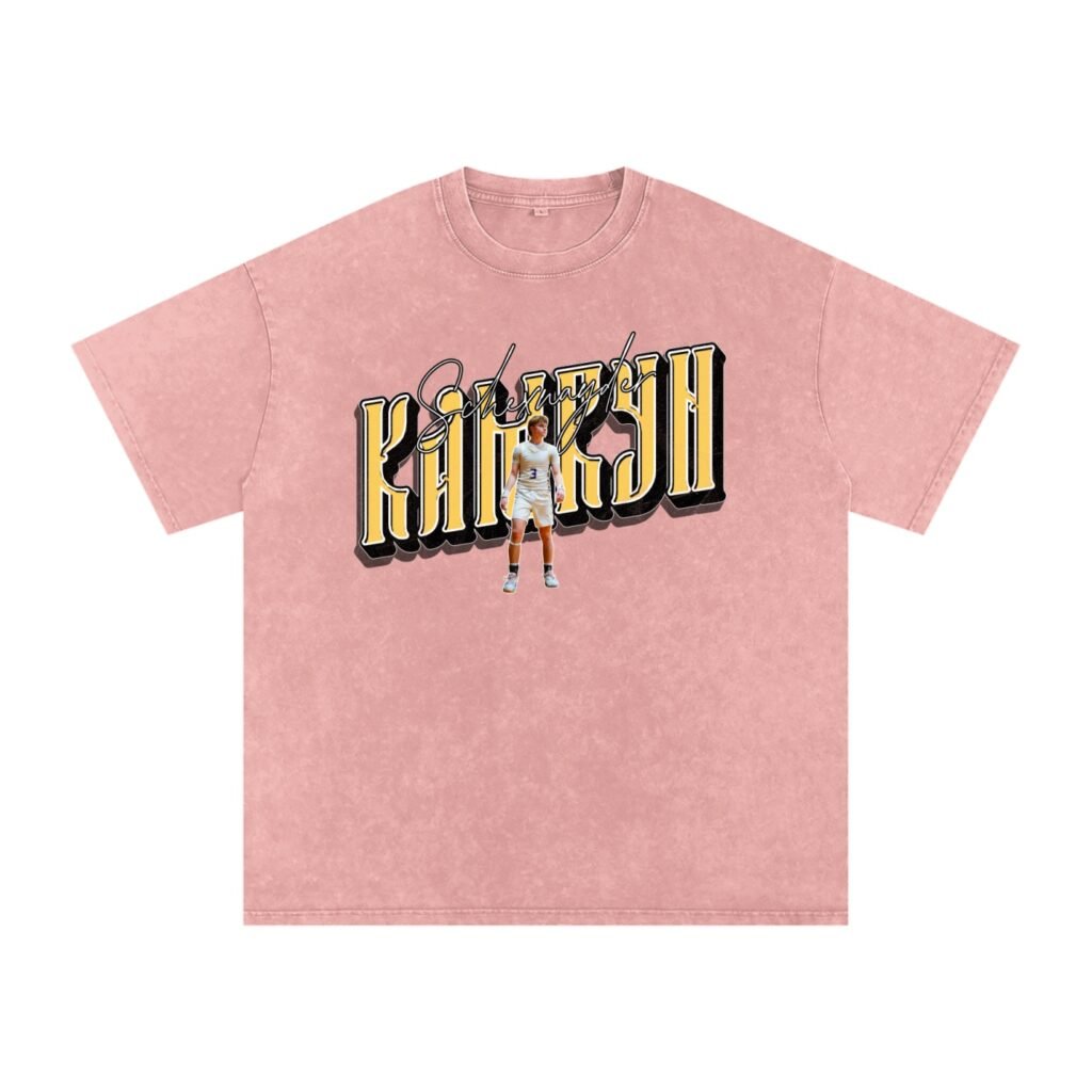 Kamryn Schexnayder Snow Washed Oversized TEE