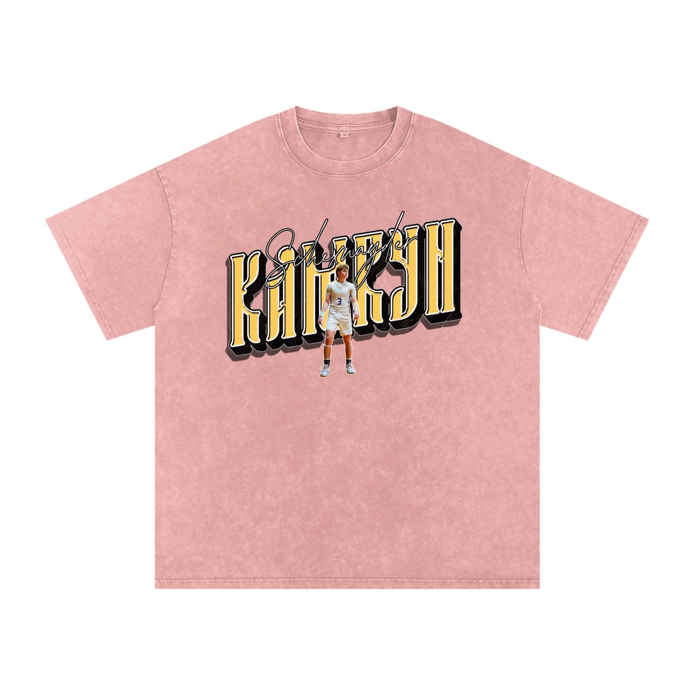 Kamryn Schexnayder Snow Washed Oversized TEE - Image 5