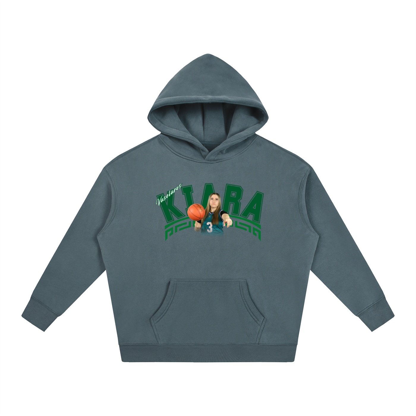 Kiara Vaselaros Oversize Fleeced Hoodie - Image 4