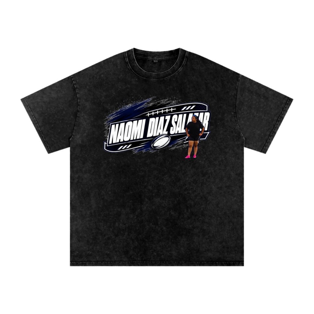 Naomi Diaz Salazar Snow Washed Oversized TEE