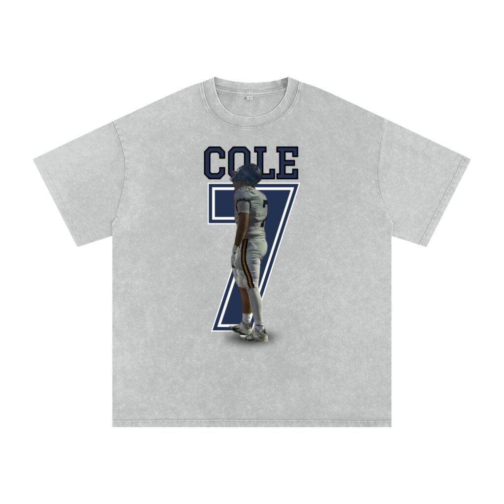 Cole Knight Snow Washed Oversized TEE