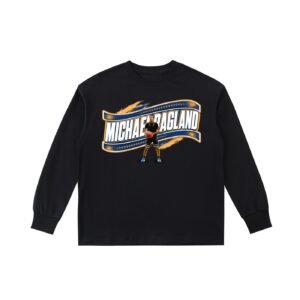 Michael Ragland Kids Cotton Long-Sleeve Tee - Image 1