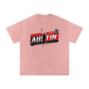 Austin Snow Washed Oversized TEE - Image 5