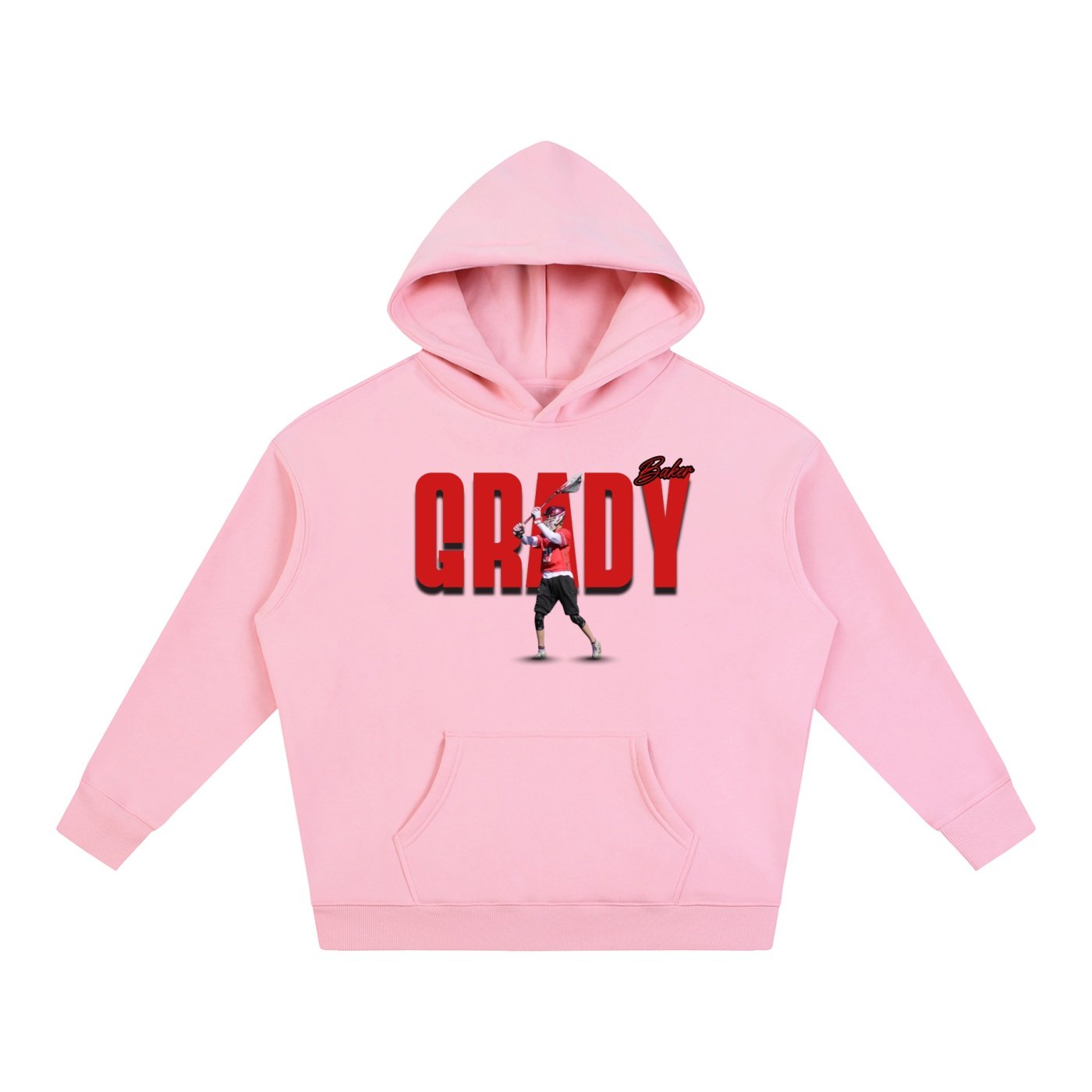 Grady Baker Oversize Fleeced Hoodie - Image 5
