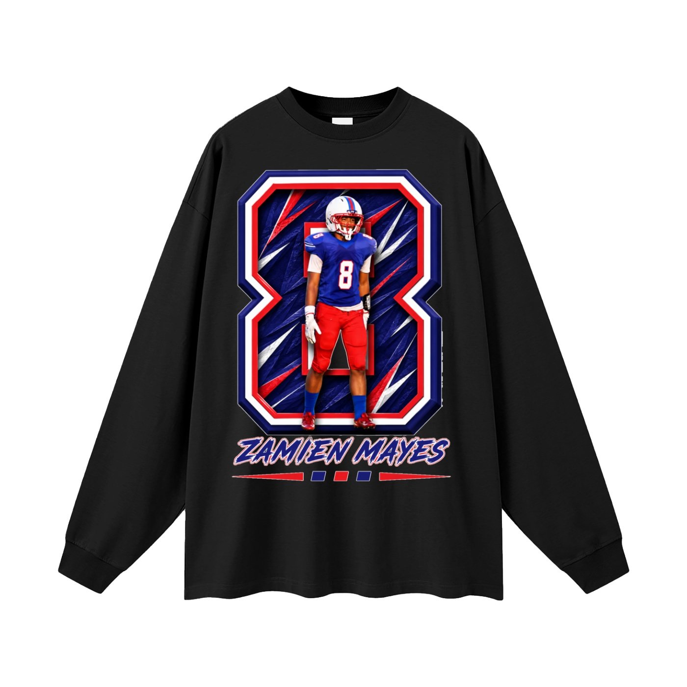 Zamien Lee Mayes Unisex Long Sleeve T-Shirt - Image 1