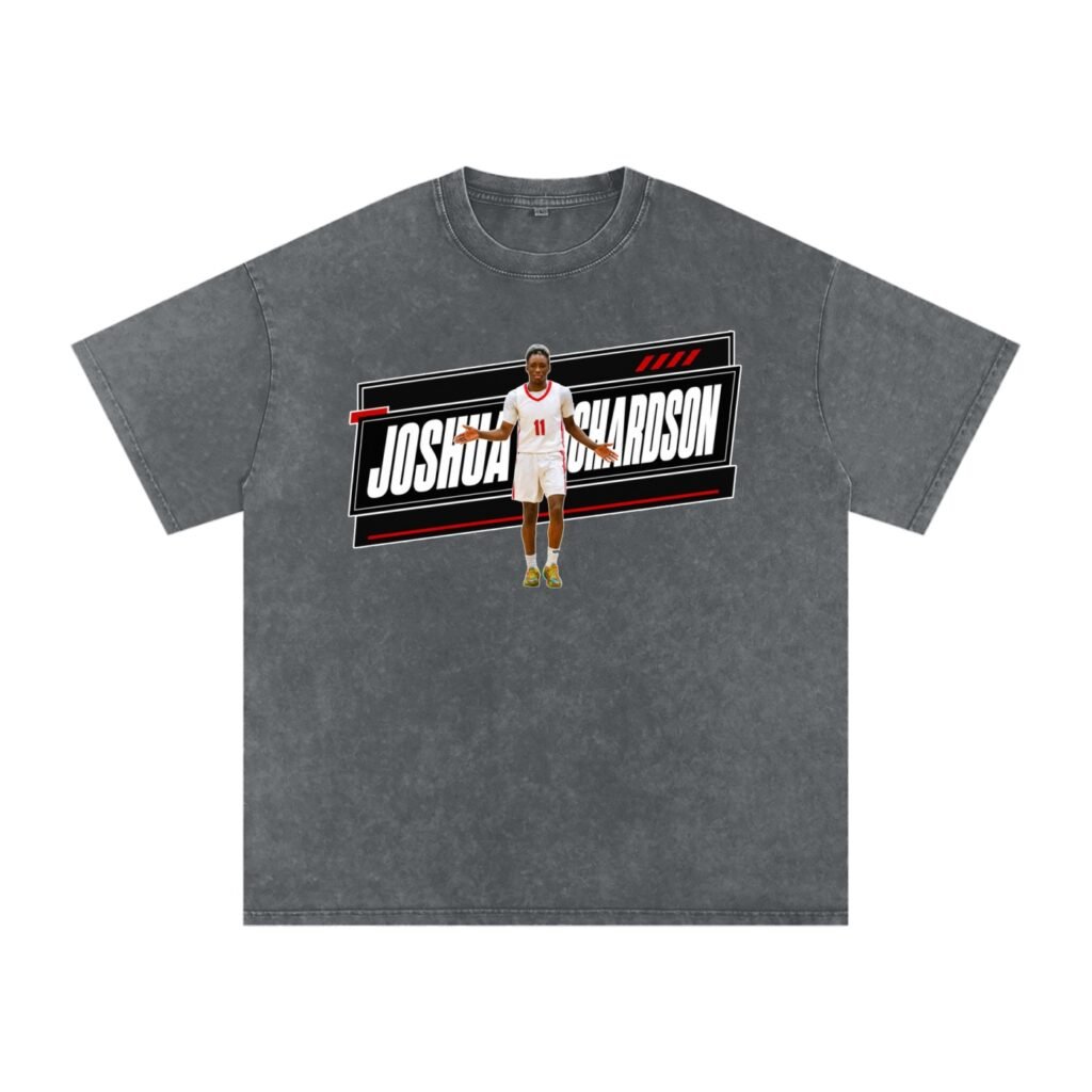 Joshua Richardson Snow Washed Oversized TEE