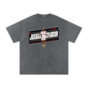 Joshua Richardson Snow Washed Oversized TEE - Image 4