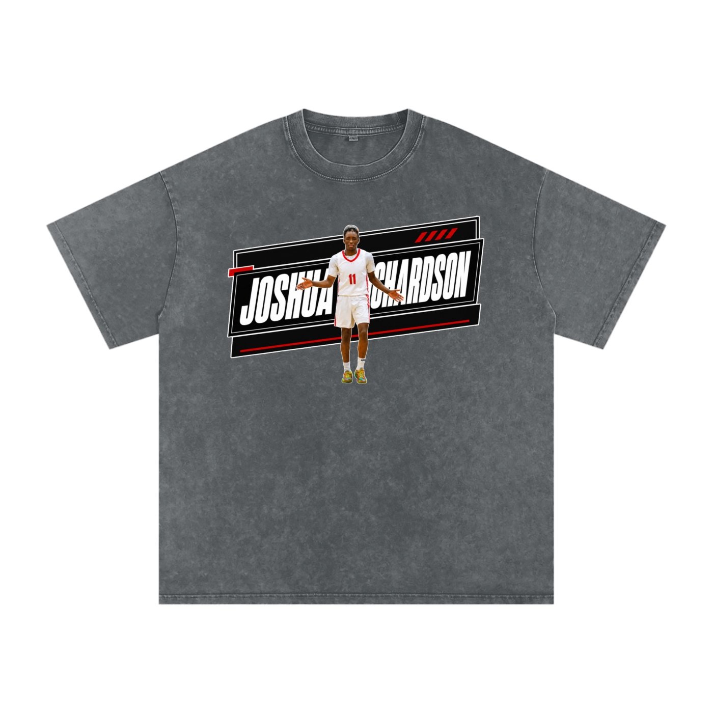 Joshua Richardson  Snow Washed Oversized TEE - Image 4