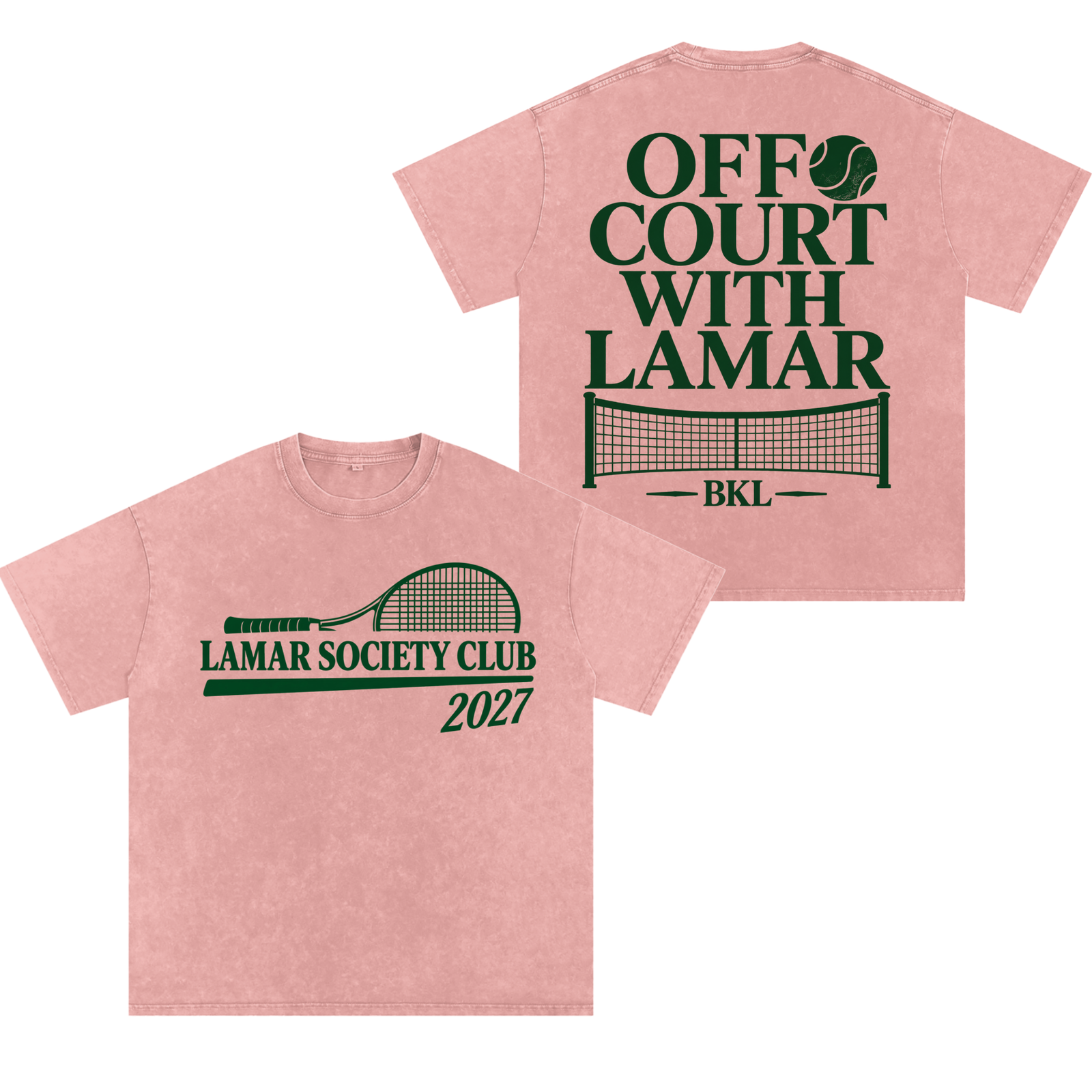 Brodey Lamar Snow Washed Oversized TEE - Image 4
