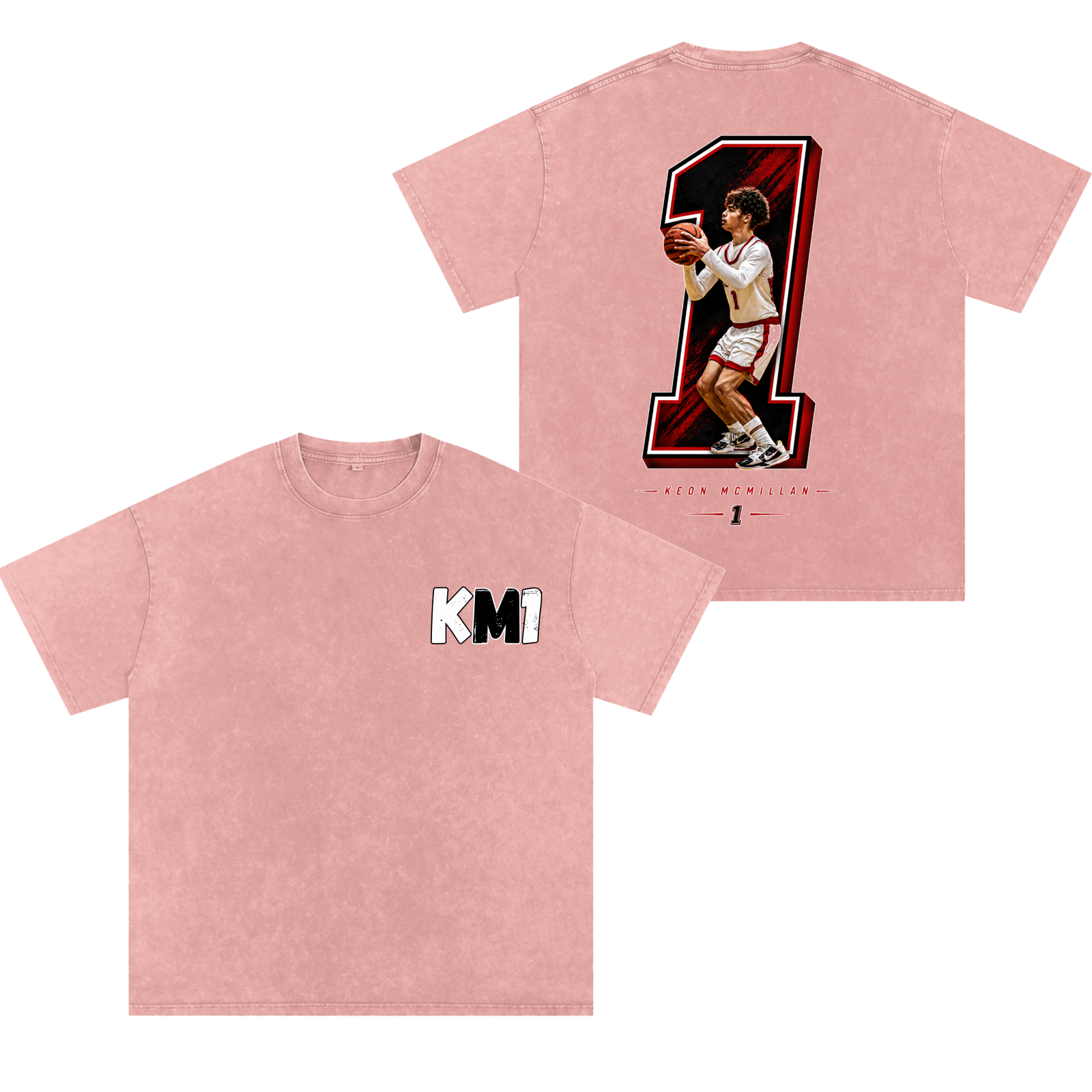 Keon McMillan Snow Washed Oversized TEE - Image 5