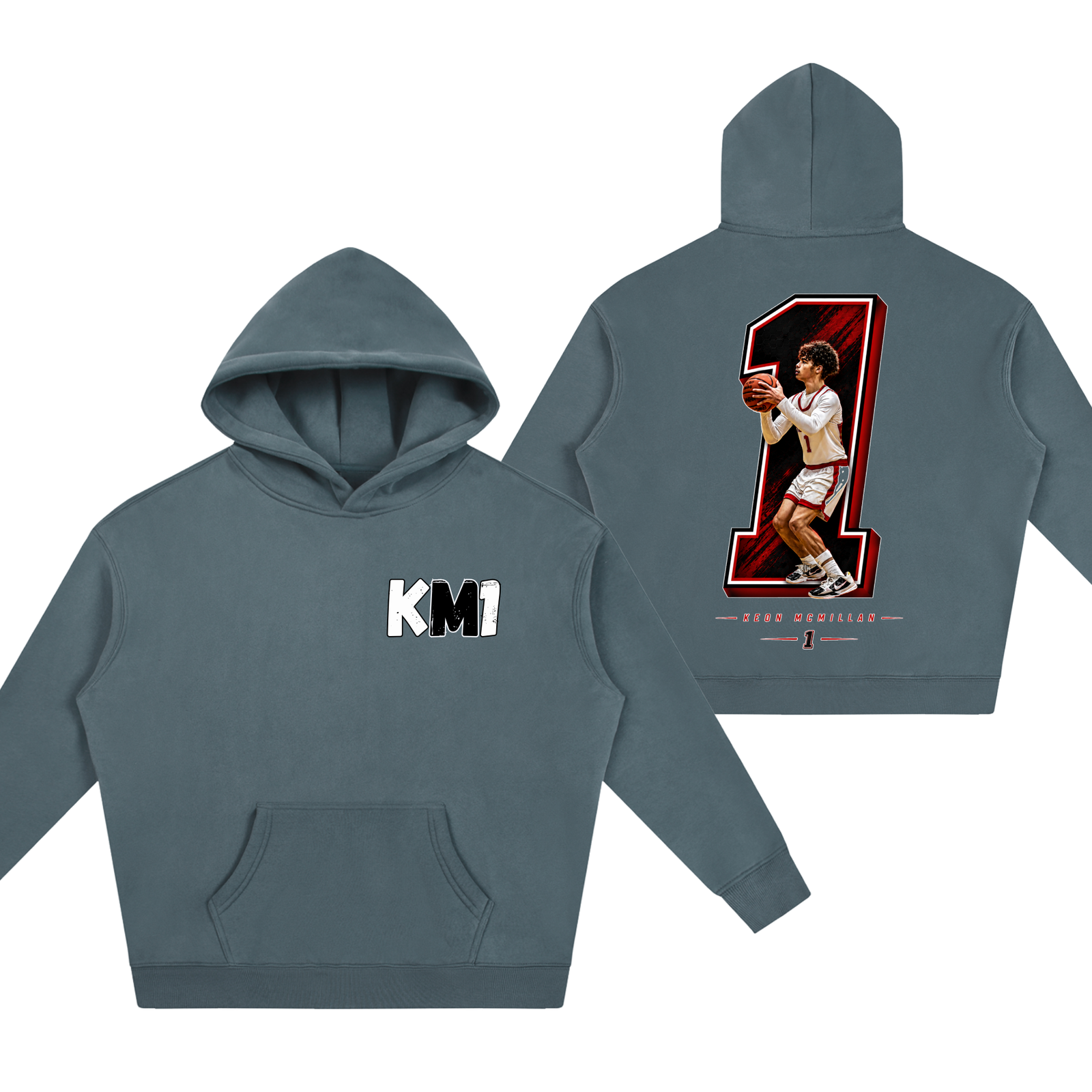 Keon McMillan Oversize Fleeced Hoodie - Image 5