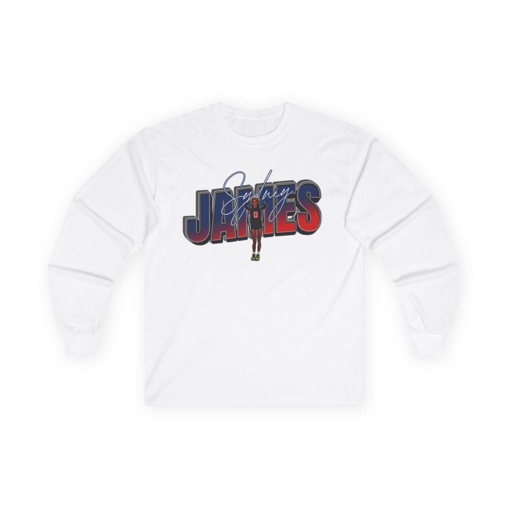 Sydney James Unisex Cotton Long Sleeve Tee