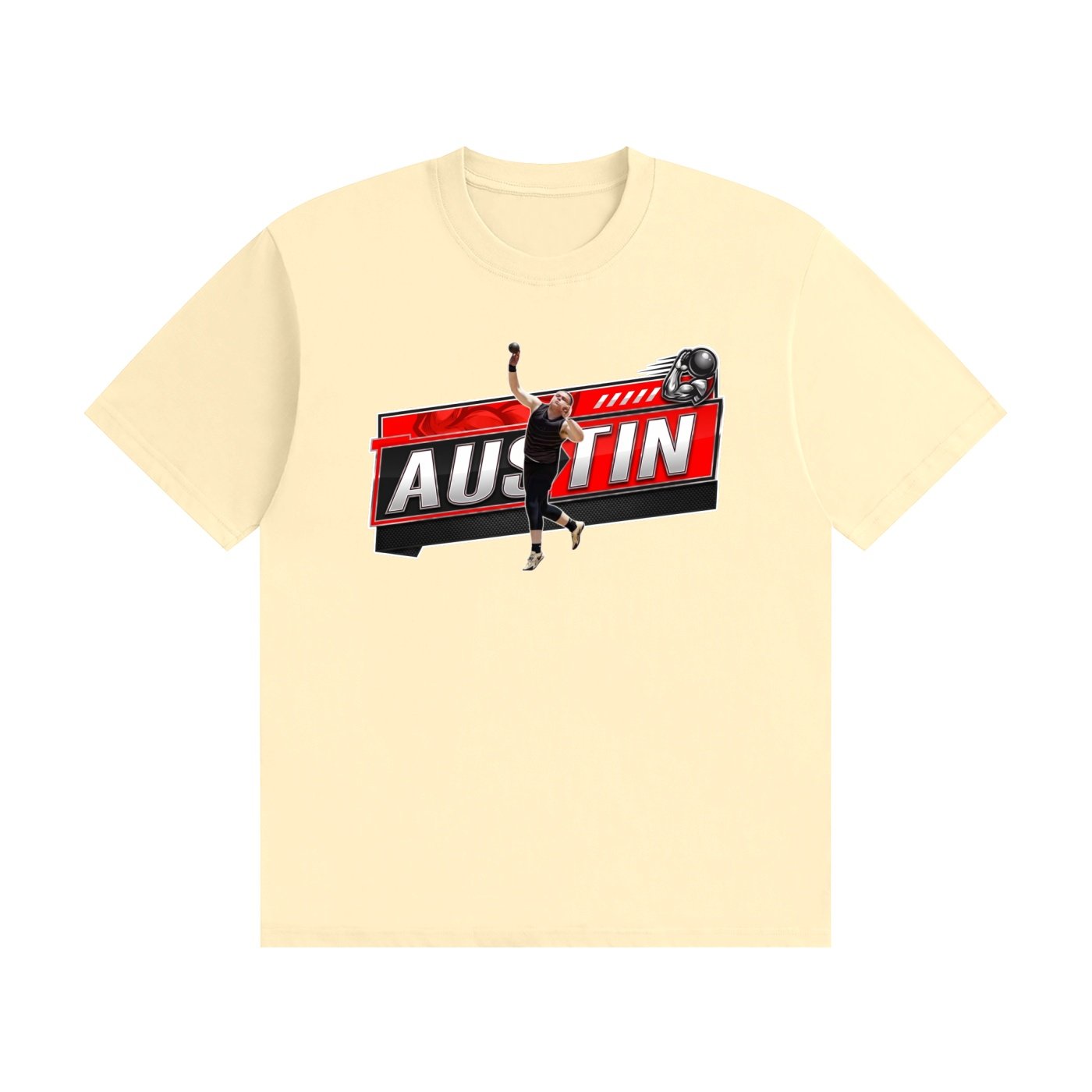 Austin Unisex Cotton T-Shirt - Image 3